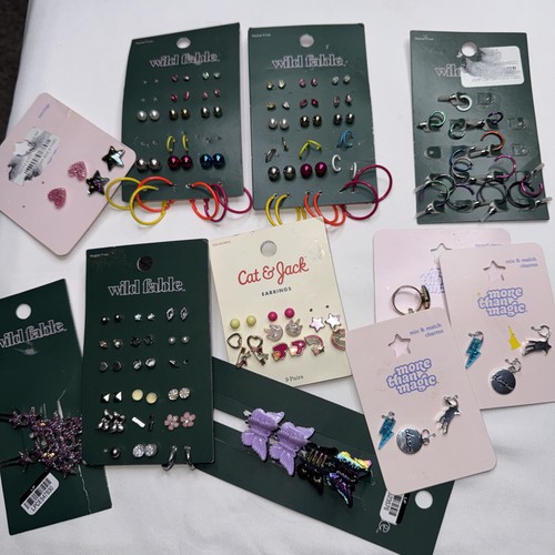 Lot pair earrings target - pair,