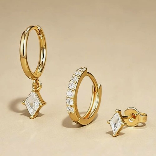 Pcs gold tone - gold, stackable