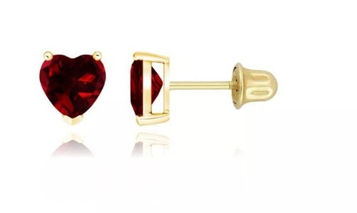 14k solid gold heart - 14k,