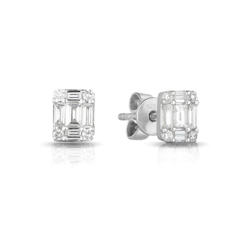 Sterling silver cubic zirconia - sterling,