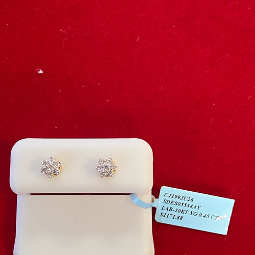 10k yellow gold lab created - 10k,